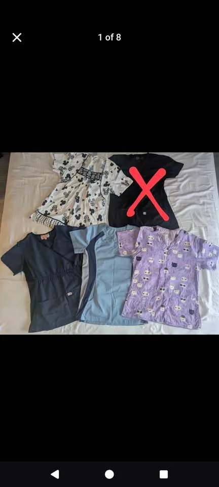 Scrub Tops and Pants - XS thumbnail