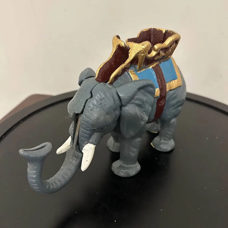 Cast Iron Elephant Mechanical Coin Bank image indicator(2)