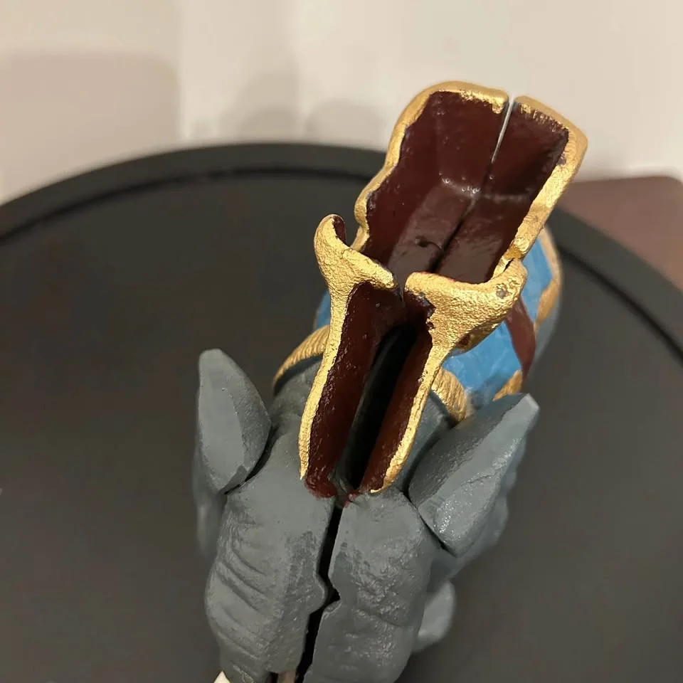 Cast Iron Elephant Mechanical Coin Bank image indicator(5)