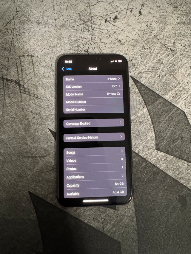 iPhone XS Space Grey 64 GB - photo 3