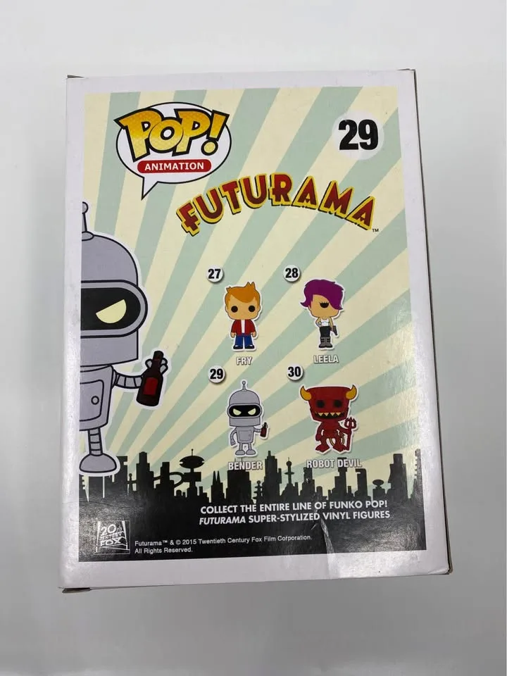 Funko Pop Futurama Bender #29 image indicator(4)