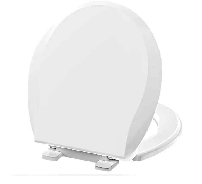 Aünsffer Round Toilet Seat Soft Close 16.5inch, Toilet Seat Slow