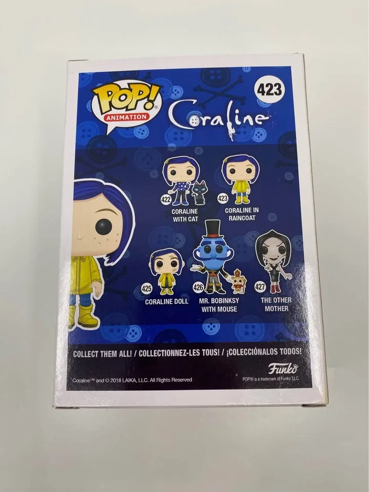 Funko Pop Coraline in Raincoat #423 image indicator(3)