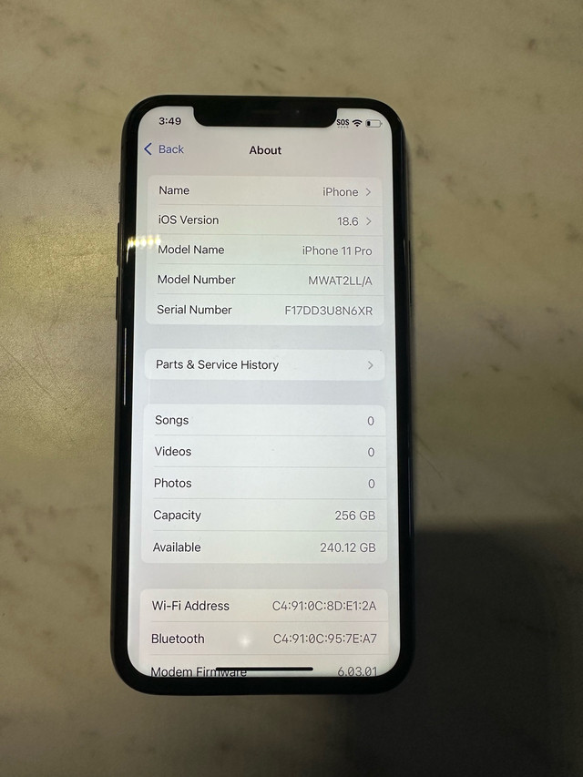iPhone 11 Pro 256gb unlocked - photo 3