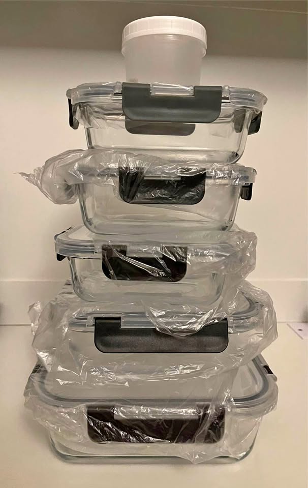 12pcs Leakproof Glass Containers TOP QUALITY 🔥 DURABLE!