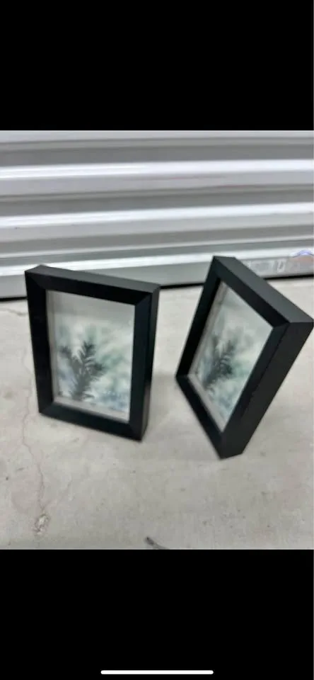 Two sixtrees brand picture frames , new black , 5x7