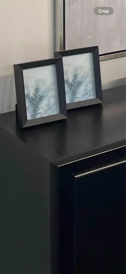 Two sixtrees brand picture frames , new black , 5x7 image indicator(3)