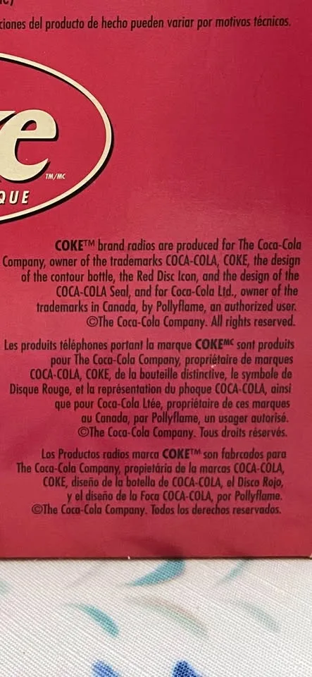 Coca-Cola Wood Crate AM/FM Digital Alarm Clock Radio *NIB image indicator(9)