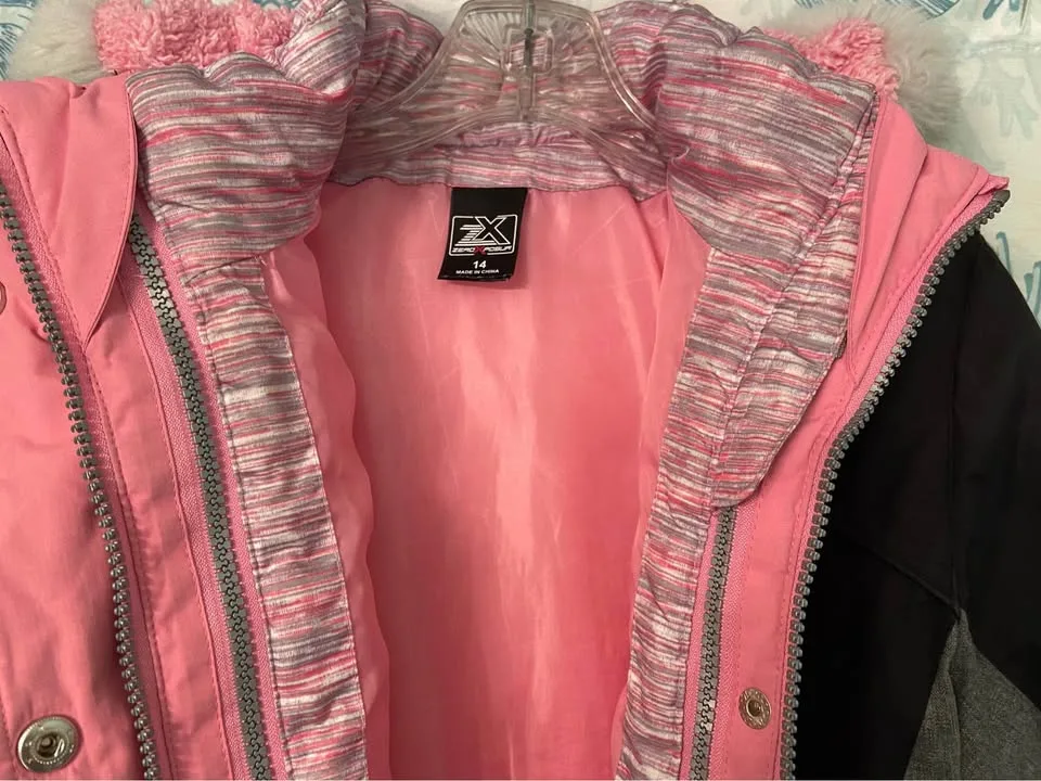 Girl’s Zero Xposure 3-in-1 Winter Coat & Snow/Ski Pants image indicator(8)