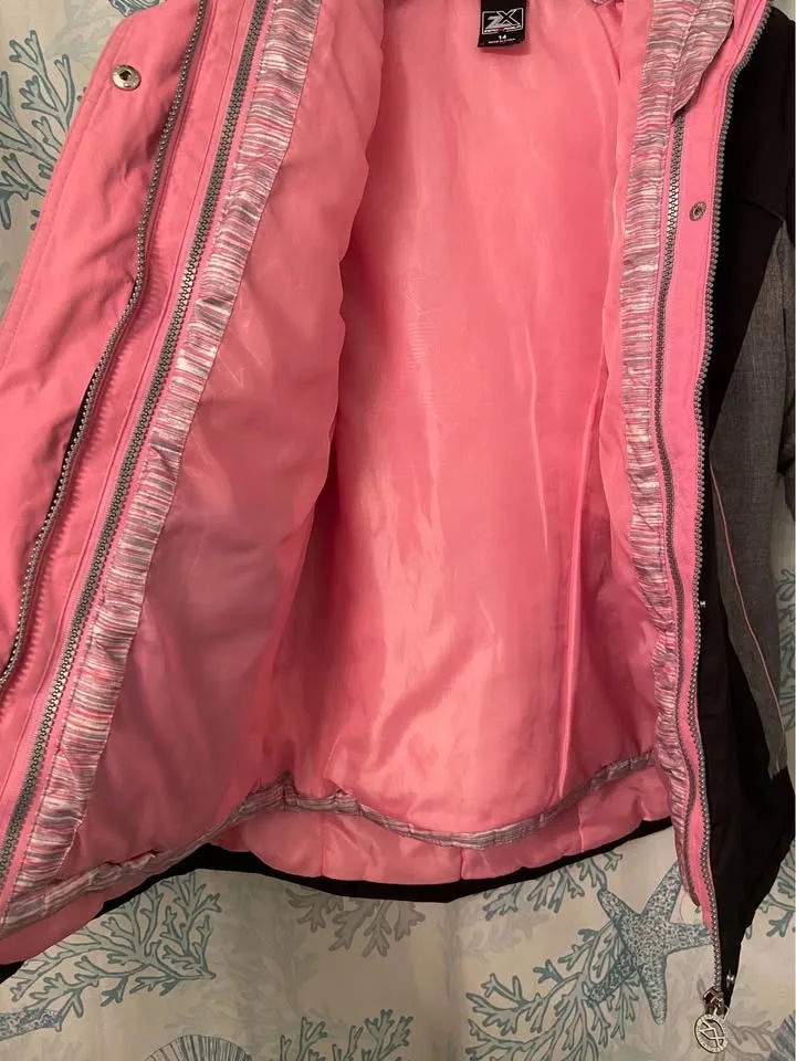 Girl’s Zero Xposure 3-in-1 Winter Coat & Snow/Ski Pants image indicator(9)