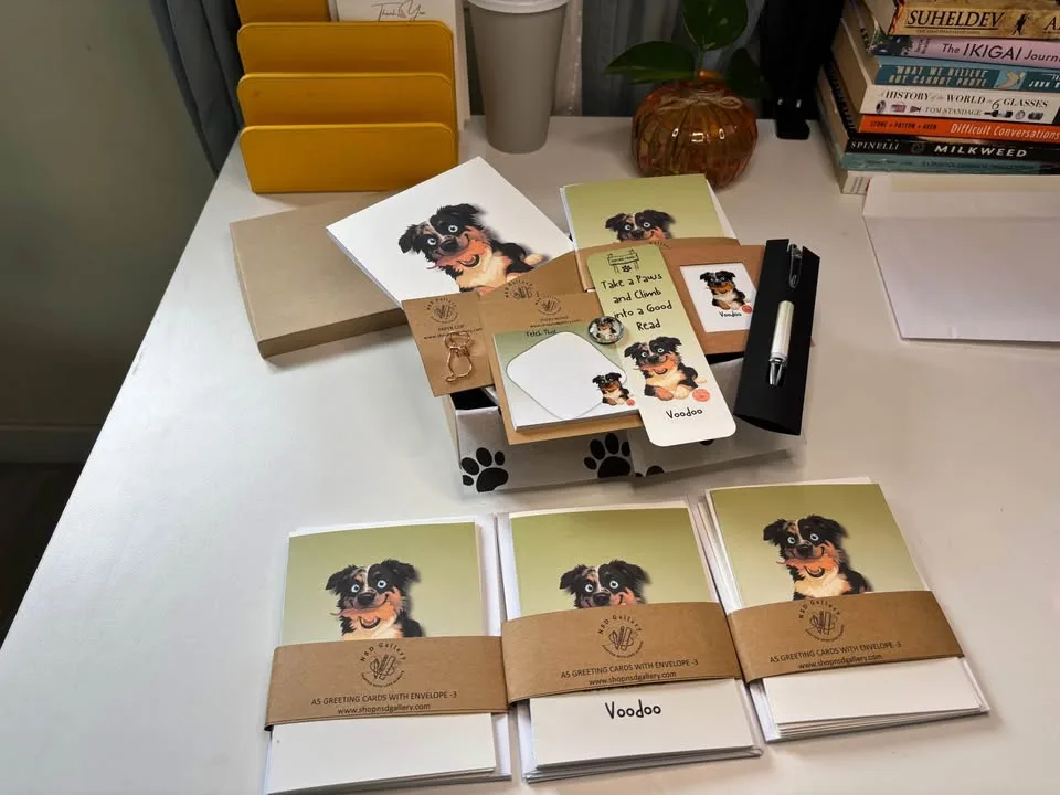 Custom Pet Stationery Sets - Bulk - Christmas image indicator(5)