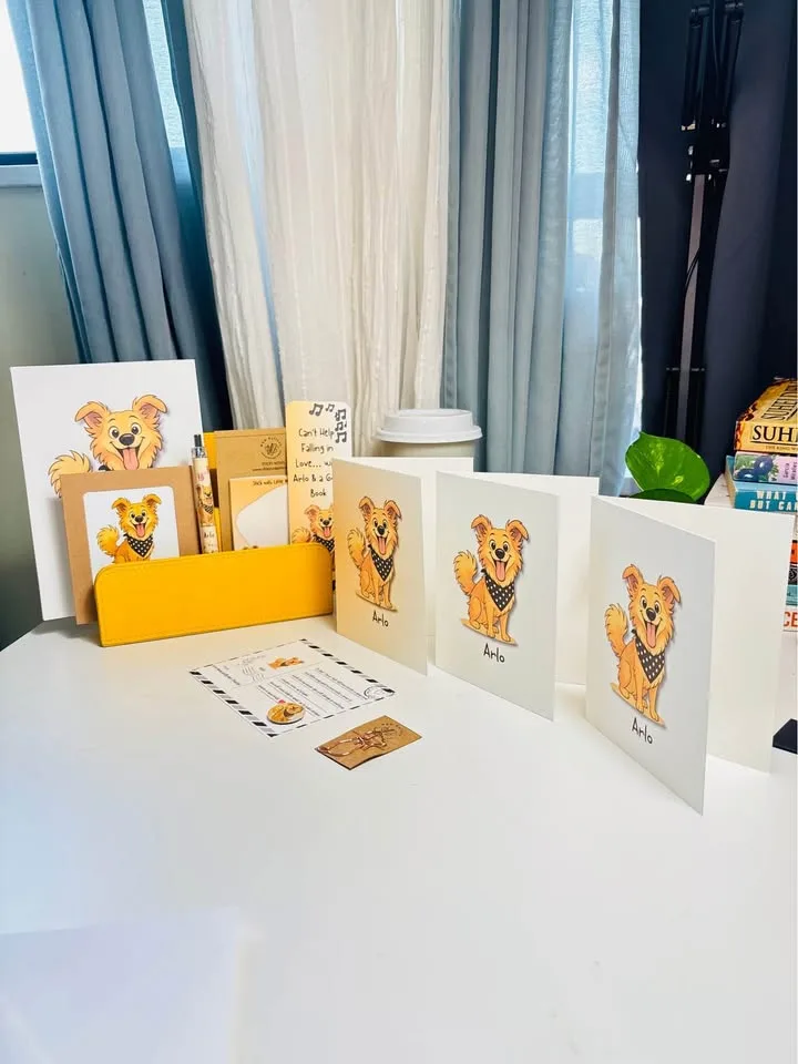 Custom Pet Stationery Sets - Bulk - Christmas image indicator(8)