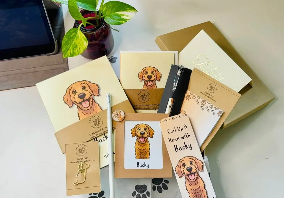 Custom Pet Stationery Sets - Bulk - Christmas image indicator(9)