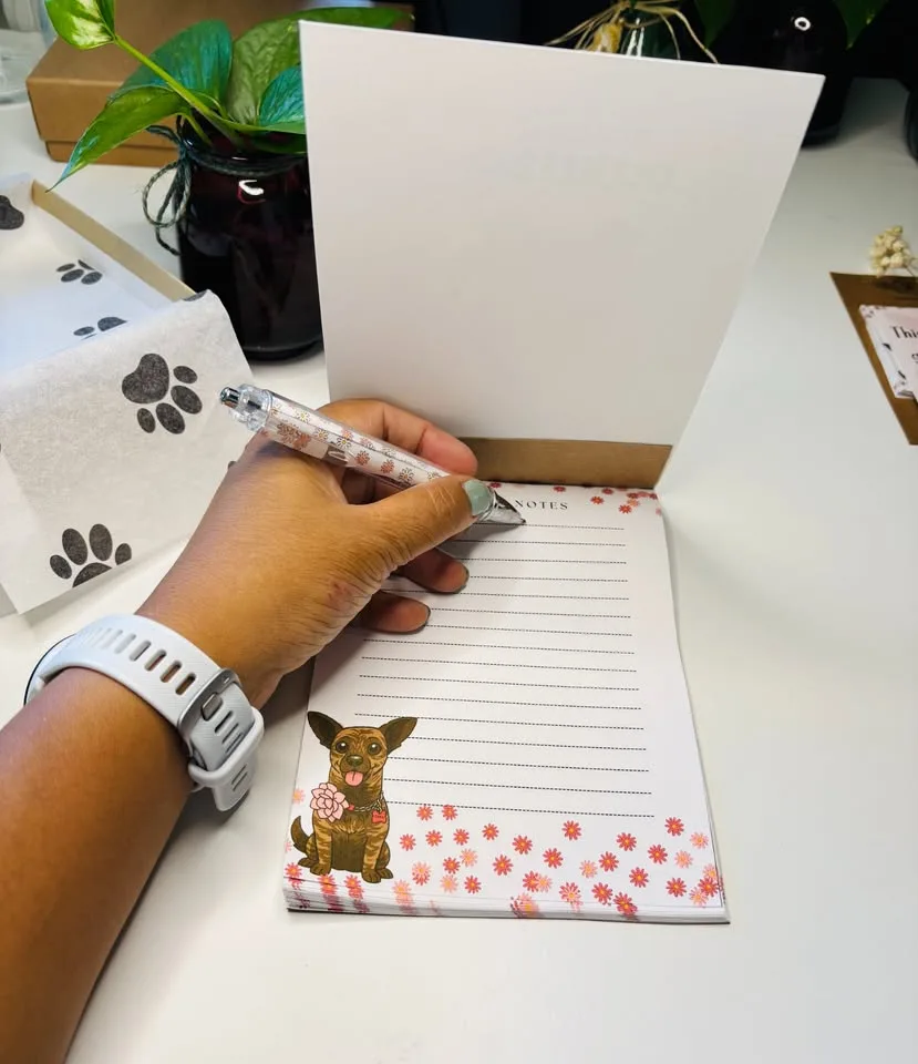 Custom Pet Stationery Set - Your Dog, Your Desk, Your Vibe image indicator(2)