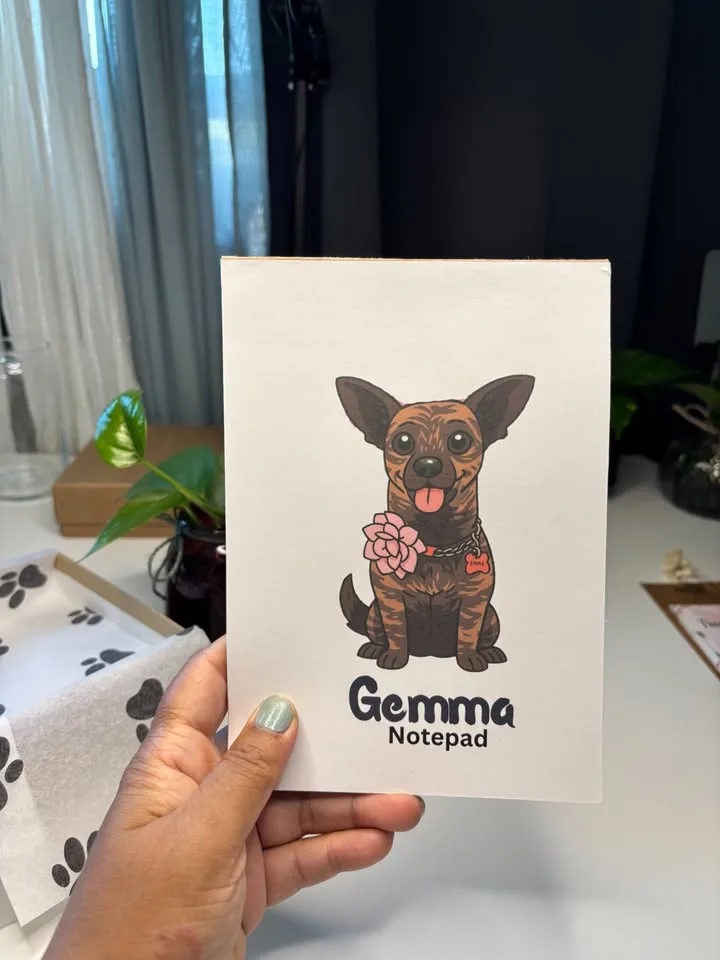 Custom Pet Stationery Set - Your Dog, Your Desk, Your Vibe image indicator(3)