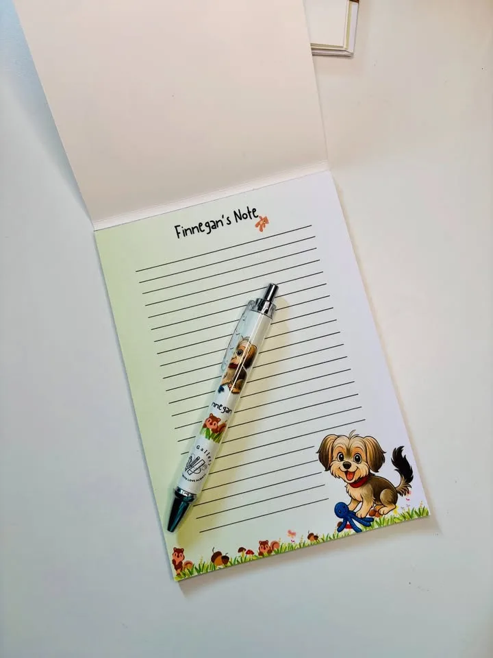Custom Pet Stationery Set - Your Dog, Your Desk, Your Vibe image indicator(7)