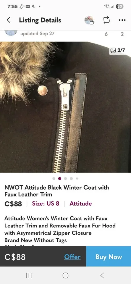 Niccolini Short Fall/Winter Coat image indicator(6)