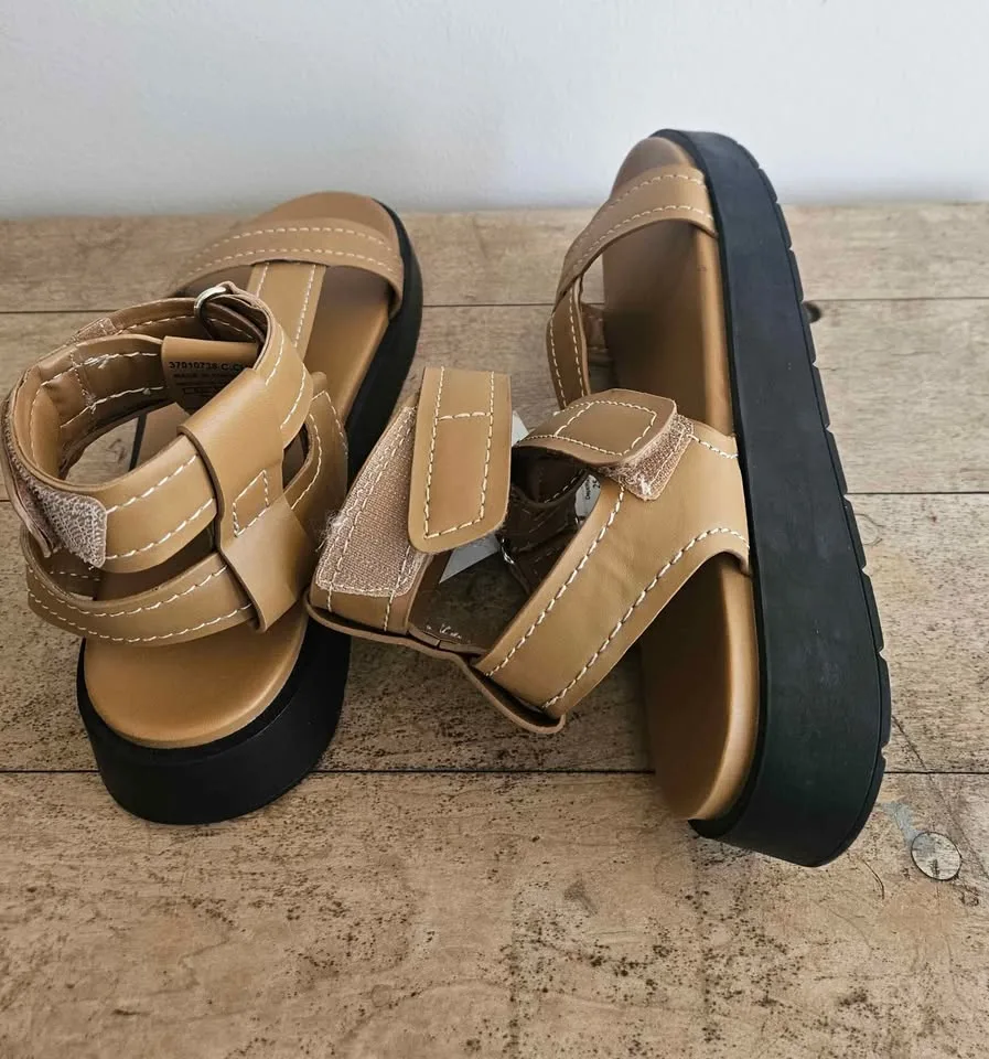 NWT Mango Platform Sandals image indicator(6)