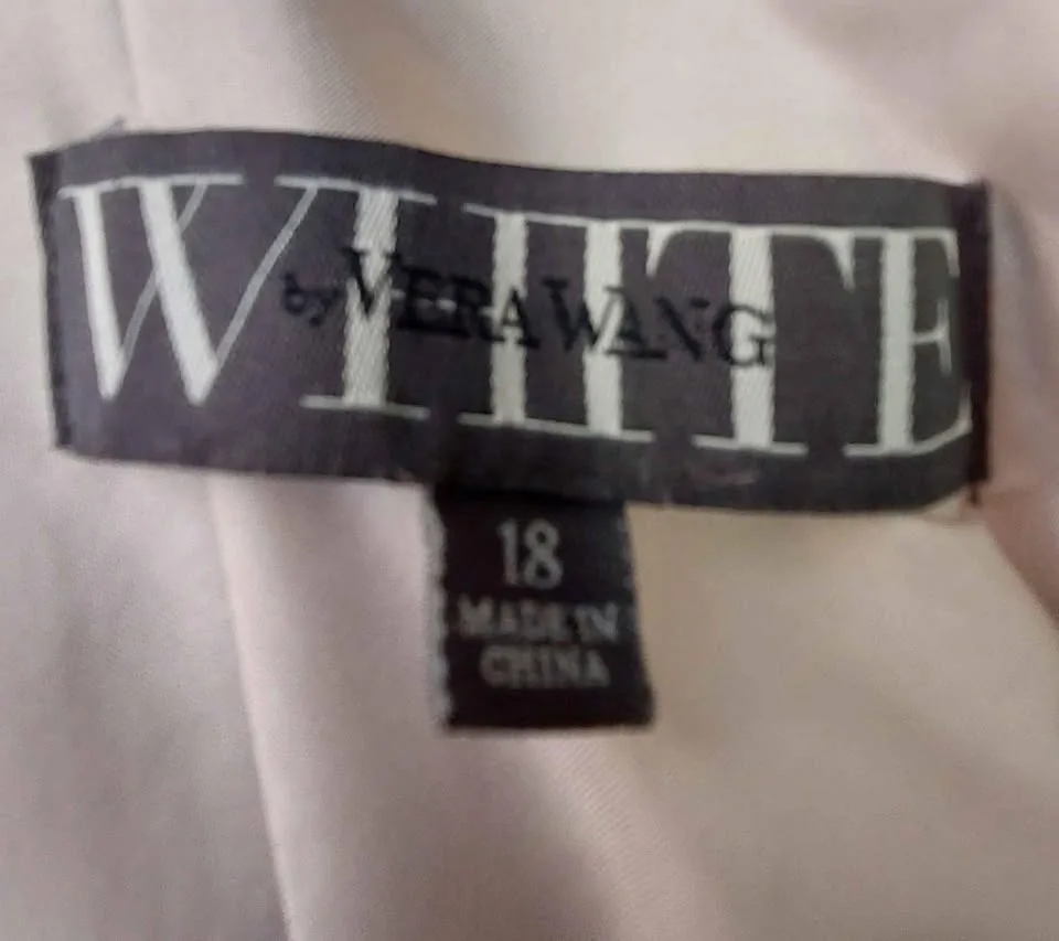 White By Vera Wang Bridesmaids Dress image indicator(4)