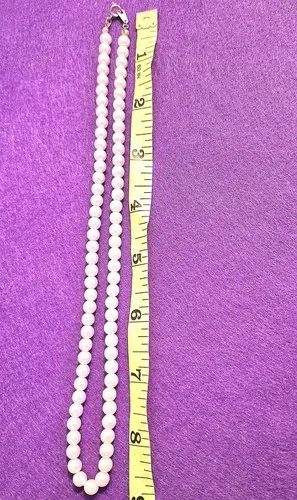 Vintage Faux Pearl Necklace* image indicator(2)