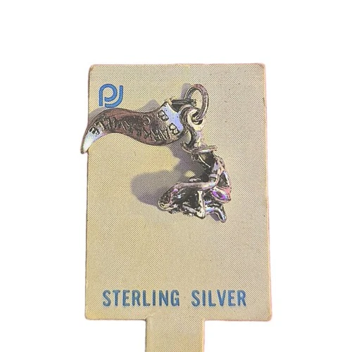 sterling silver charms vintage - Barkerville BC*
