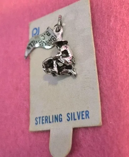 sterling silver charms vintage - Barkerville BC* image indicator(2)