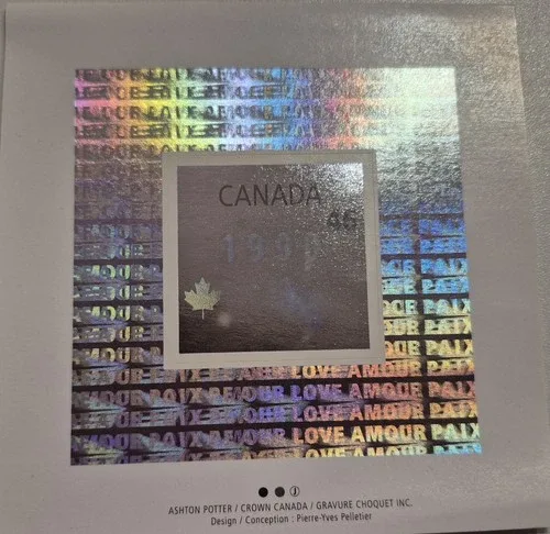 Canada Post 1999-2000 Millenium Silver Coin and Stamp Set thumbnail
