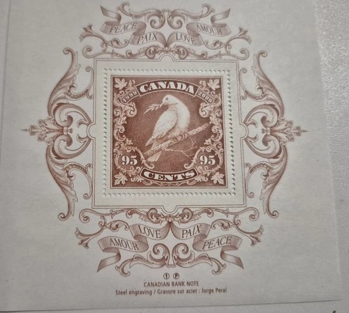 Canada Post 1999-2000 Millenium Silver Coin and Stamp Set - photo 3