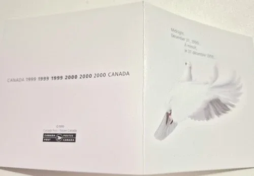 Canada Post 1999-2000 Millenium Silver Coin and Stamp Set image indicator(8)
