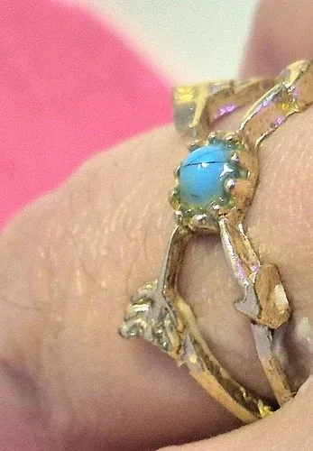 Turquoise Celestial Compass ring* thumbnail