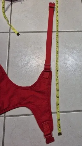 Red DEVIL dog halloween costume MED/ LG* image indicator(7)