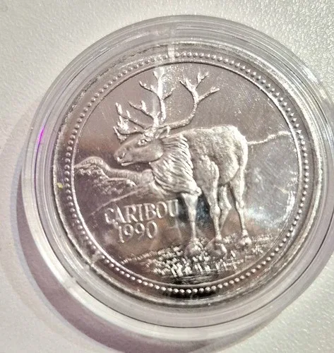 Jasper 1990 Souvenir Dollar - Caribou* thumbnail