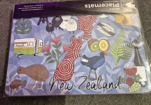 "New Zealand" cork-backed placemats - set of 6* image indicator(2)