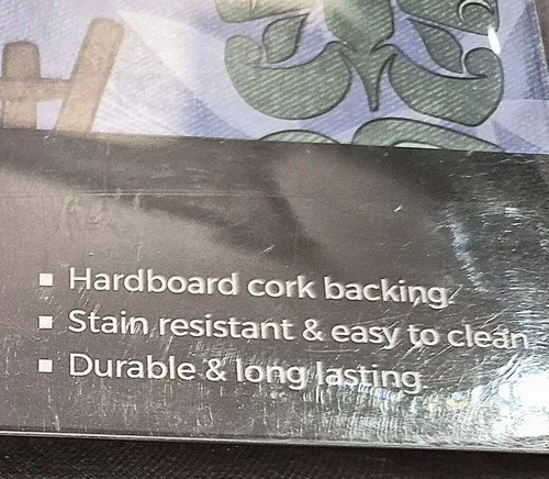 "New Zealand" cork-backed placemats - set of 6* image indicator(3)