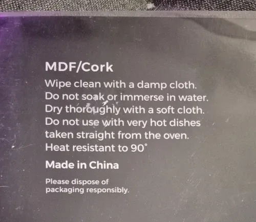 "New Zealand" cork-backed placemats - set of 6* image indicator(4)