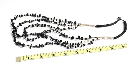 glass bead 3-tier necklace* image indicator(4)