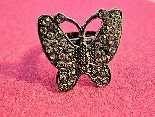 Sparkle Butterfly Ring * thumbnail
