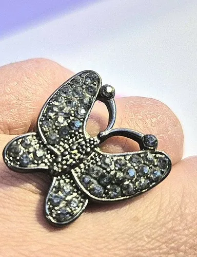 Sparkle Butterfly Ring *