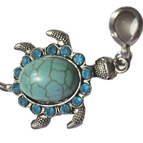 Turquoise Sea Turtle Charm* thumbnail