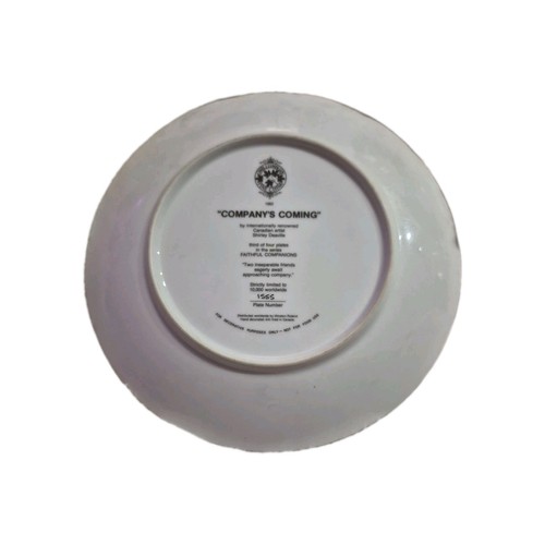 Winston Roland Collection Plate - Company's Coming* - photo 2