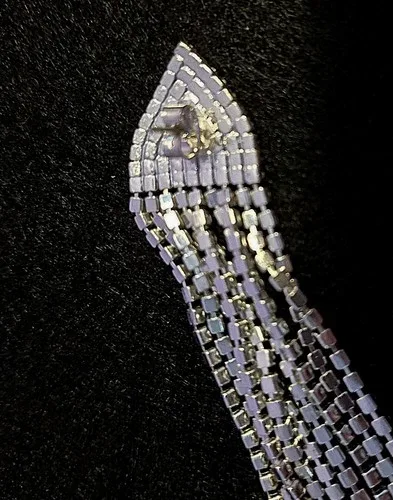 vintage rhinestone chandelier earrings* image indicator(2)