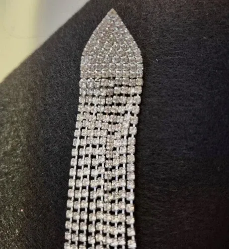 vintage rhinestone chandelier earrings* image indicator(4)