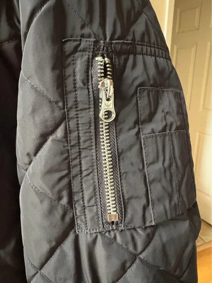 Adidas Quilted Long Jacket image indicator(2)