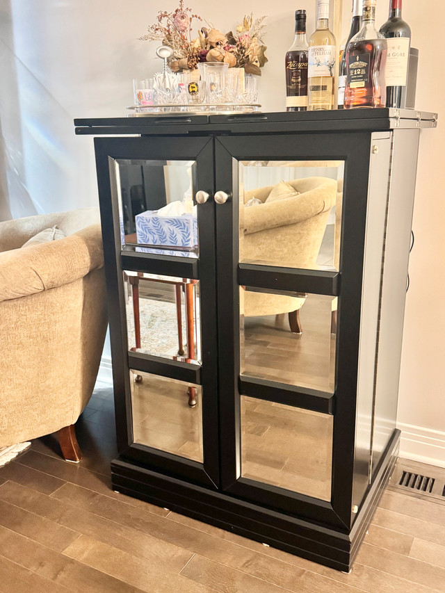 Pottery Barn bar storage/serving cabinet - photo 2