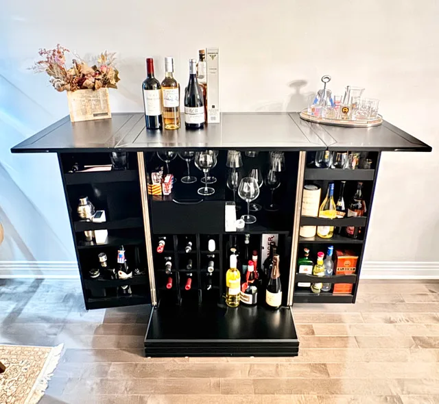 Pottery Barn bar storage/serving cabinet image indicator(5)