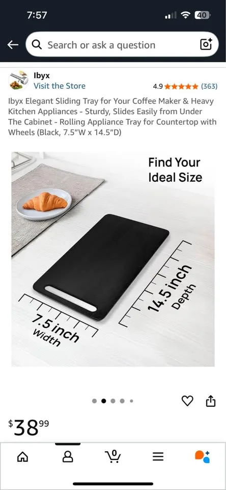 Black Wood Appliance Slider image indicator(4)