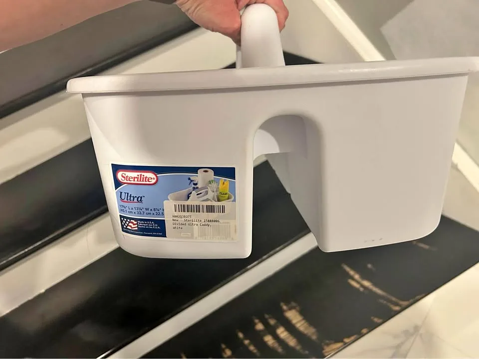 Sterilite Ultra White Divided Caddy thumbnail