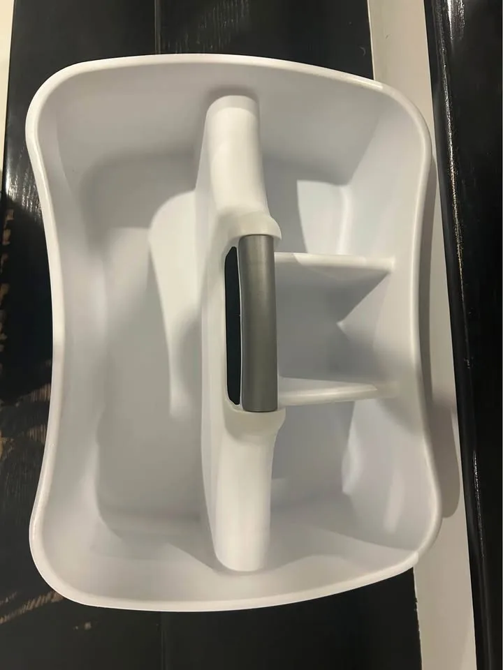 Sterilite Ultra White Divided Caddy image indicator(2)