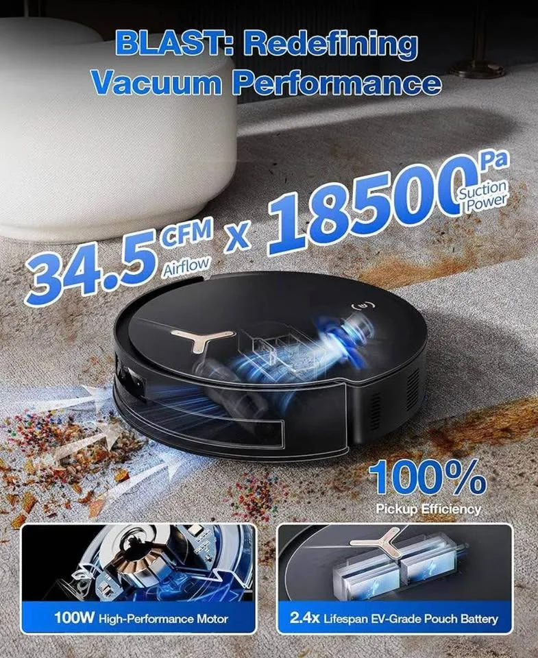 Save over $200! ECOVACS T50 MAX PRO – Like New! image indicator(3)