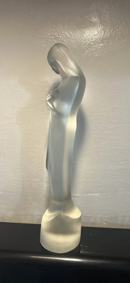 Madonna & Child Sculpture Stef Uiterwaal Leerdam Art Deco Froste image indicator(3)